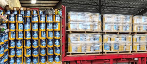 德高净味水漆工地现场