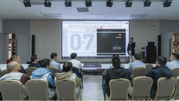 泥工工艺培训现场