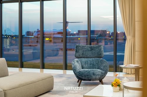 虹桥机场FBO商务侧厅设计