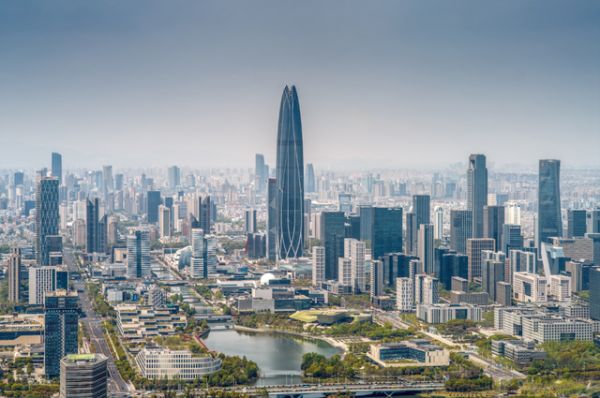 宁波中心大厦图片