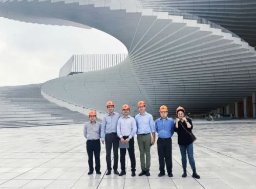 上海大歌剧院施工现场