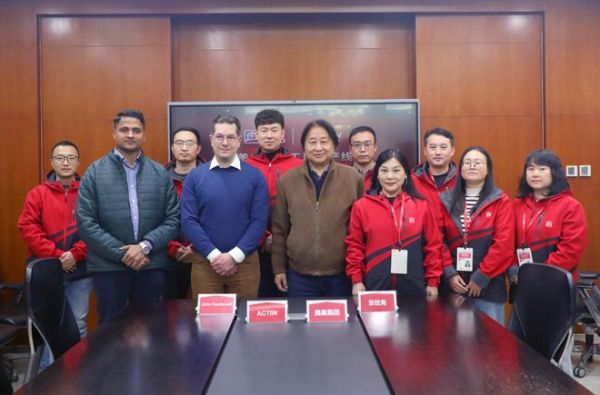 美巢与Actiw签约仪式现场