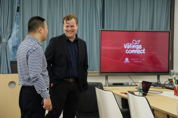 Välinge Wängling event in Kunshan