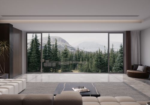 新标门窗大玻璃全景幕墙窗性能图