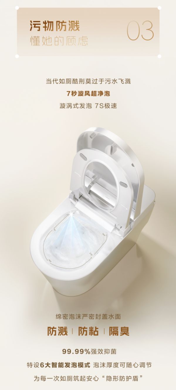 Faenza T60 Net Bacteria Guardian Intelligent Toilet Seat
