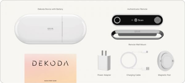 KOHLER Dekoda installation and usage