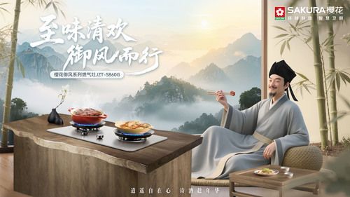 樱花御风燃气灶