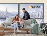 冬日低楼采光神器：安能122侧压平移窗