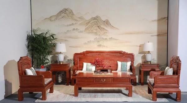 李忠信红木「鸿运来」系列沙发