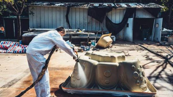 高密度聚氨酯加固材料应用实操展示