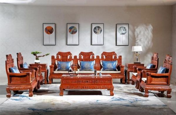 华厦大不同红木全屋定制展示