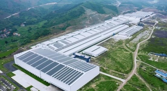 简一智能化生产基地建筑光伏一体化屋顶