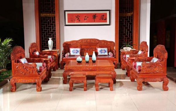 华厦大不同红木全屋定制案例