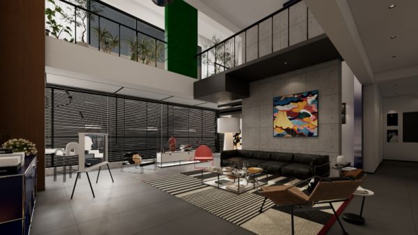 2025室内设计大赛优秀作品（选取）