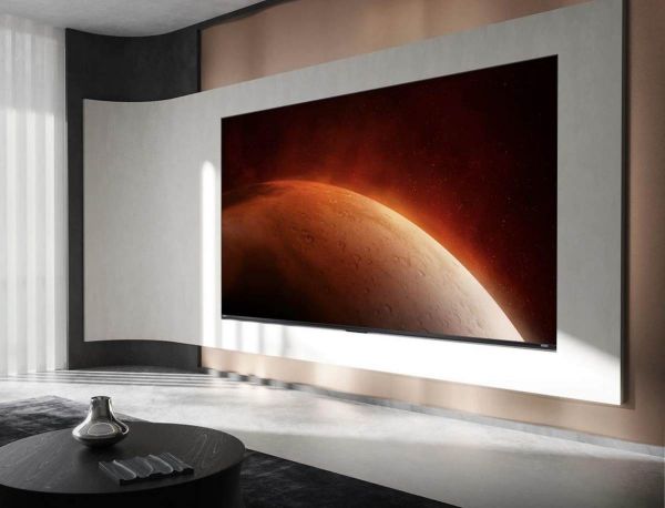 Big screen gaming setup