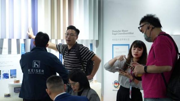 KEISER涂料展会现场