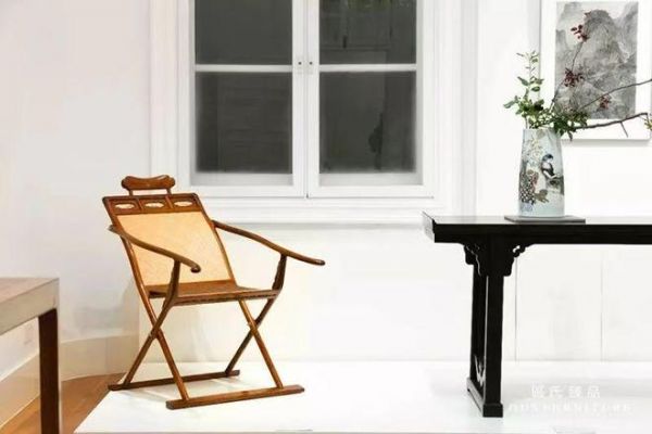 Qu Furniture黄花梨交椅式躺椅