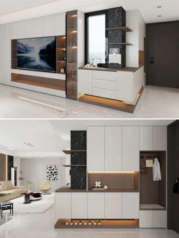 玄关吧台设计细节