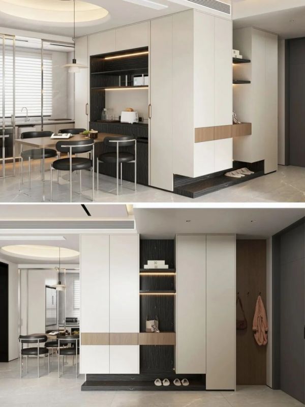 玄关柜与餐边柜设计细节