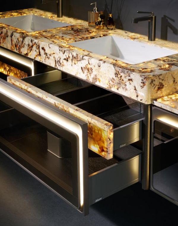 云珀系列浴室柜设计理念