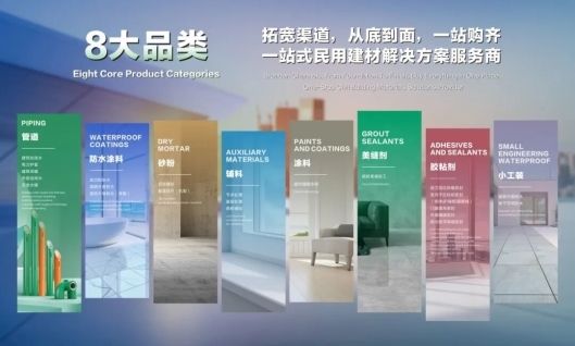 科顺建材产品展示