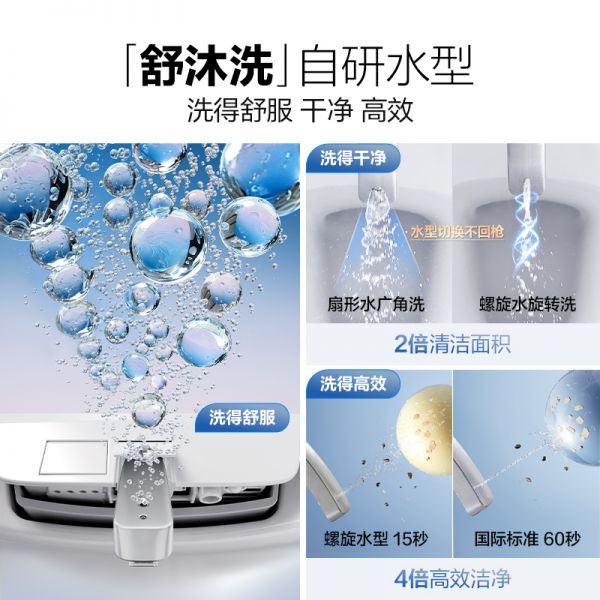 恒洁舒沐洗家族H3&H5系列智能马桶荣获多项大奖