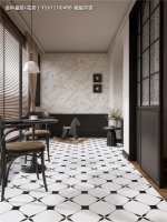 状元新货！花砖装修，空间焕新技