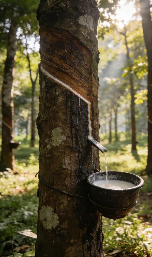 橡胶木纹理图片
