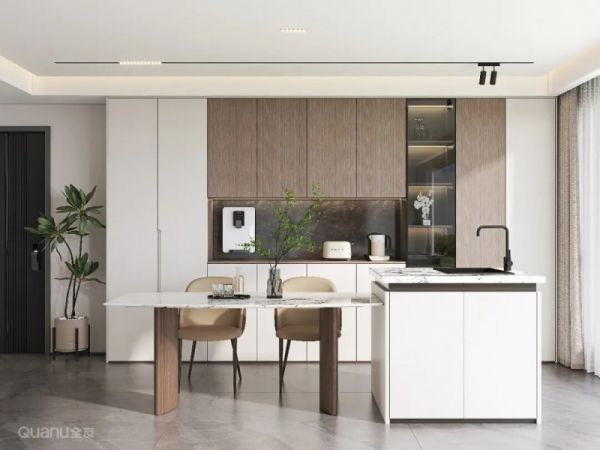 岛台+餐边柜设计