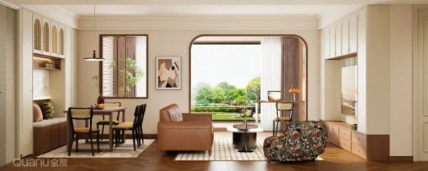 餐桌+餐边柜设计