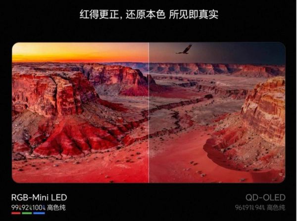 Hisense 100-inch E8S Pro RGB-Mini LED technology