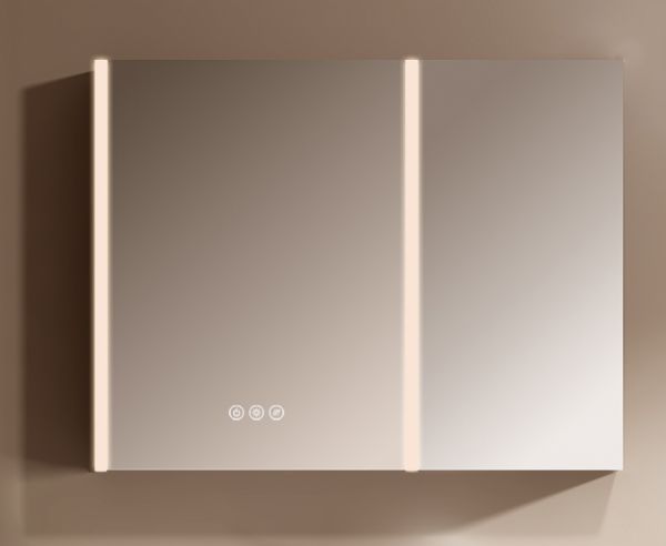 安华「宋影」系列浴室柜智能镜灯设计