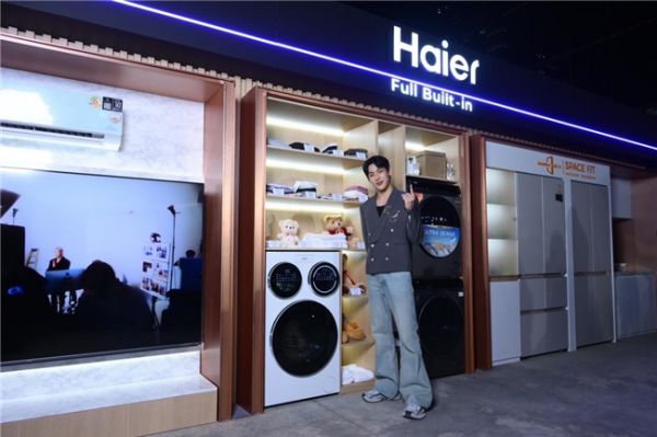 海尔三筒洗衣机亮相泰国粉丝节