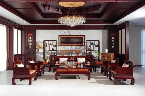 古森红木新品“栖云沙发”