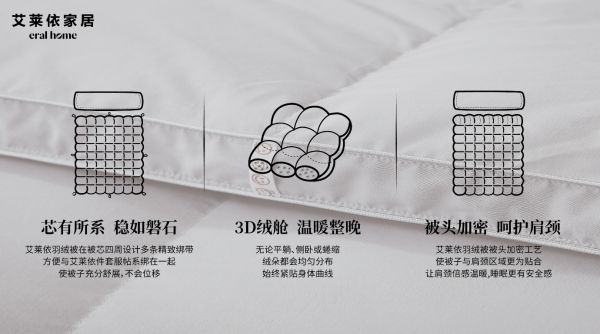 艾莱依羽绒被制作工艺
