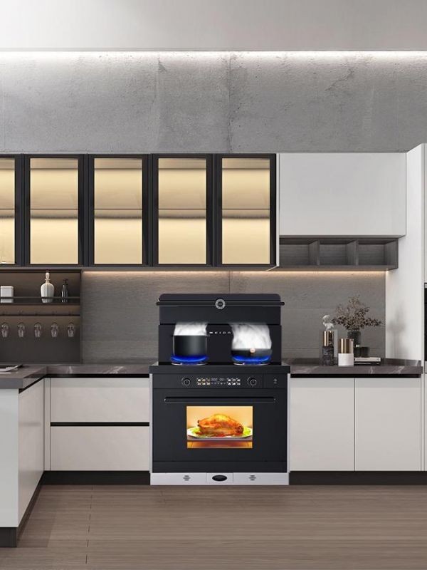 美大集成灶油烟管理