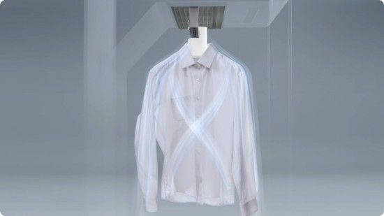 三星AI神 Black Diamond衣物护理机大容量内部空间