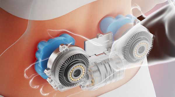 艾力斯特U5撑腰按摩垫按摩头