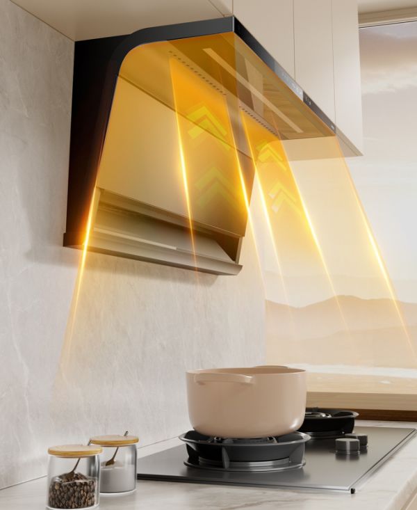 Sakura SCR-Q633 Range Hood Suction and Discharge