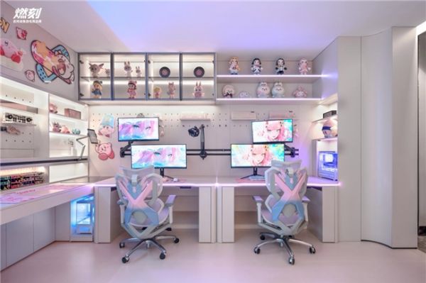 燃刻2.0系列电竞房收纳展示一体化展示