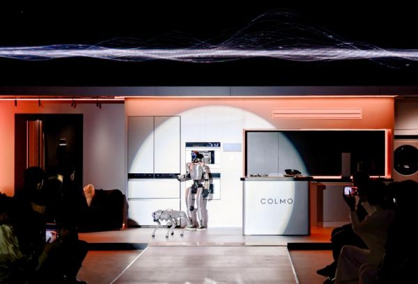 机器人与机器狗表演