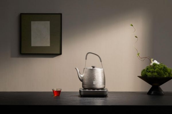 Pure Titanium Kettle Detail