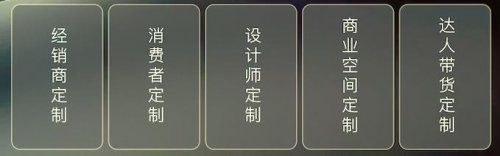 因彩家居五维定制体系