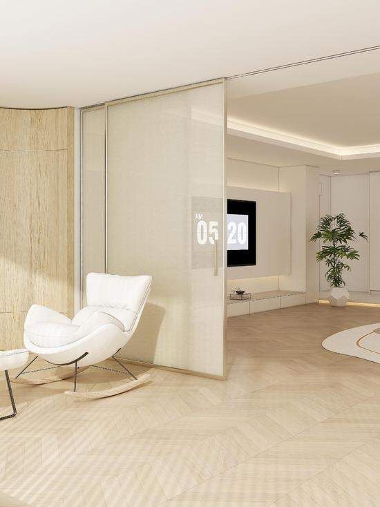 DeLi Panoramic Doors in Open Spaces