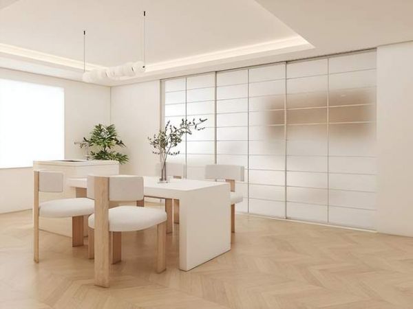 Open Living Room with Cloud Dancer