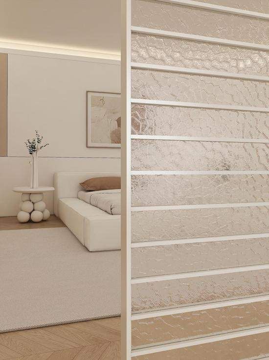 DeLi Panoramic Doors with Cloud Dancer