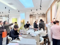 领虹绣品携旗下品牌惊艳亮相2026海宁春季家博会，以工艺实力“圈粉”无数