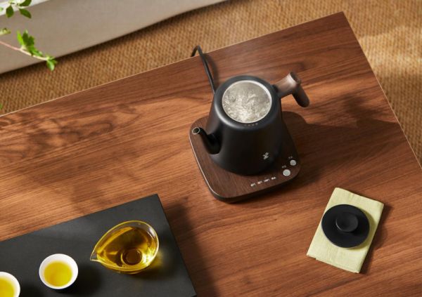 鸣盏无缝泡茶烧水壶