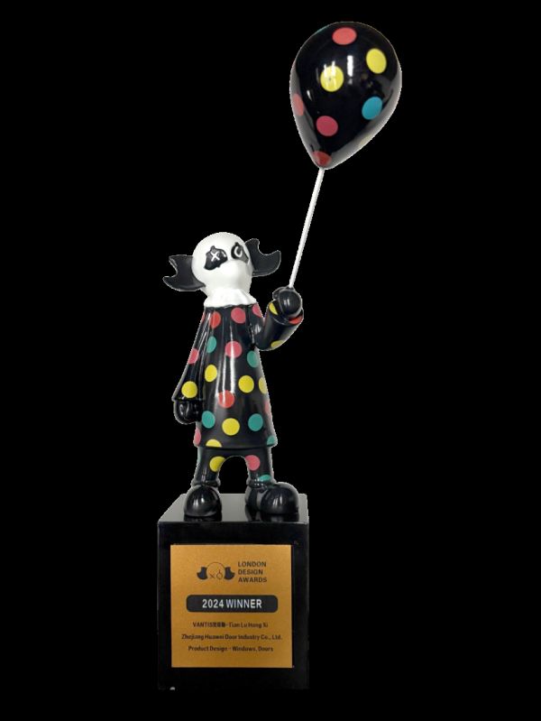 DeGusen London Design Award Gold Award Certificate