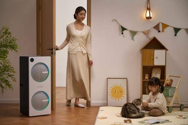 美的双风机净化器U8精准抑噪